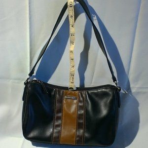 Liz Claiborne Villager brown/tan shoulder purse